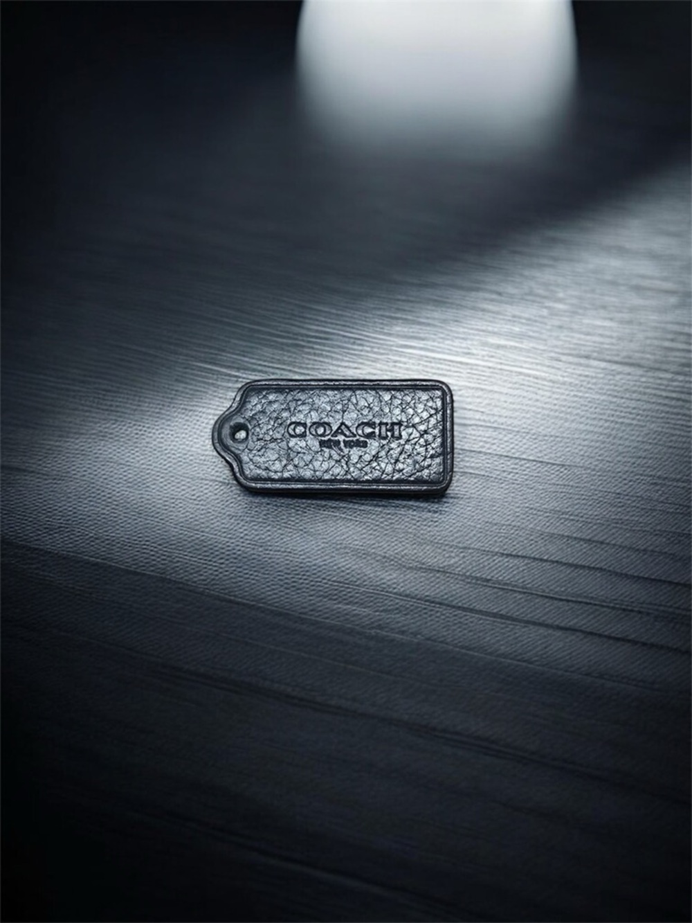 Coach Black Leather Handtag